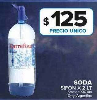 Carrefour Maxi Soda sifon oferta