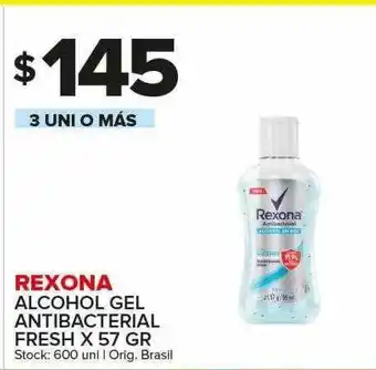Carrefour Maxi Recona alcohol gel antibacterial fresh oferta