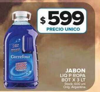 Carrefour Maxi Jabon oferta