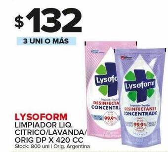 Carrefour Maxi Lysoform oferta