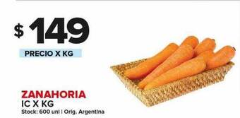 Carrefour Maxi Zanahoria ic x kg oferta