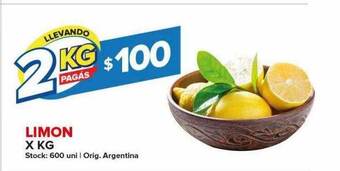 Carrefour Maxi Limon x kg oferta
