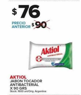 Carrefour Maxi Aktiol jabon tocador antibacterial oferta