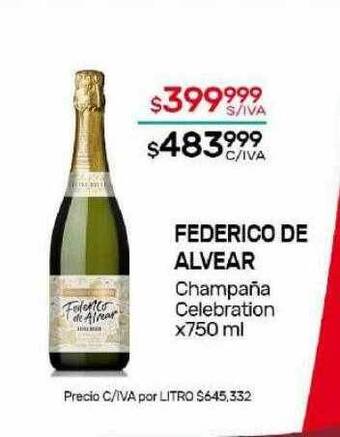 Nini Mayorista Federico de alvear champaña celebration oferta