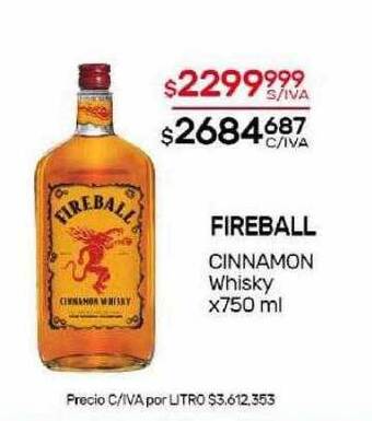 Nini Mayorista Fireball cinnamon whisky oferta