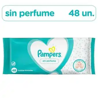 Farmacia Del Puente Pampers toallas humedas sin perfume (48 unidades) oferta