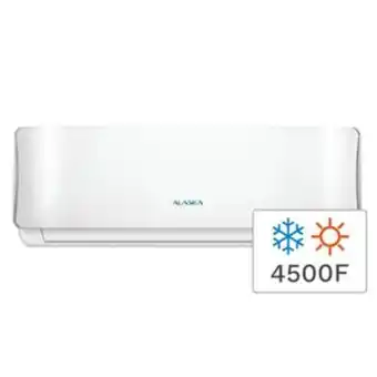 Frávega Aire acondicionado split frío/calor alaska 4500f 5200w as52wccs oferta
