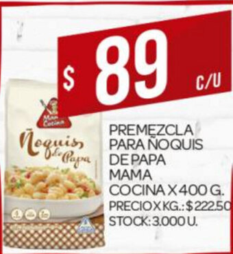 Supermercados DIA Premezcla Para ñoquis de Papa mama Cocina x 400g oferta