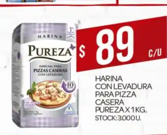 Supermercados DIA Harina Con Levadura para Pizza Casera Pureza x 1kg oferta