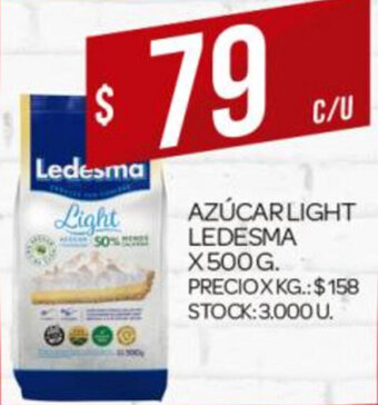 Supermercados DIA Azúcar Light Ledesma x 500g oferta