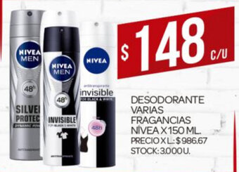 Supermercados DIA Desodorante Varias Fragancias Nivea x 150ml oferta