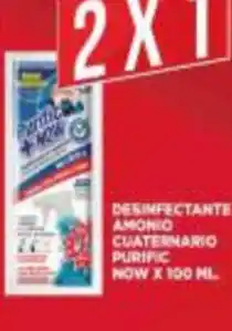 Supermercados DIA Desinfectante Amonio Cauternario Purific Now x 100ml oferta