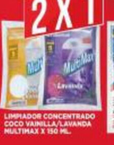 Supermercados DIA Limpiador Concentrado Coco Vainilla/ Lavanda Multimax x 150ml oferta