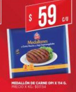 Supermercados DIA Medallón de Carne OPI x 114g oferta