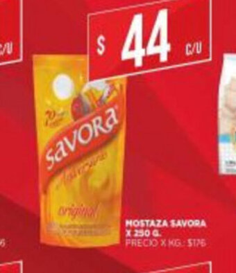 Supermercados DIA Mostaza Savora x 250g oferta