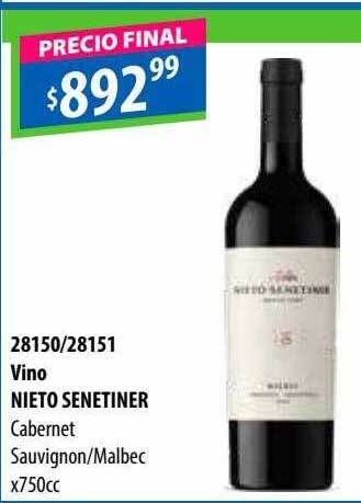 Micropack Vino nieto senetiner oferta