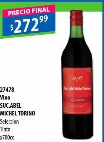 Vino suc. abel michel torino