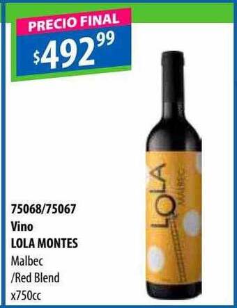 Micropack Vino lola montes oferta