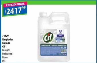 Micropack Limpiador liquido cif oferta