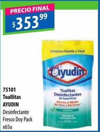 Micropack Toallitas ayudin oferta