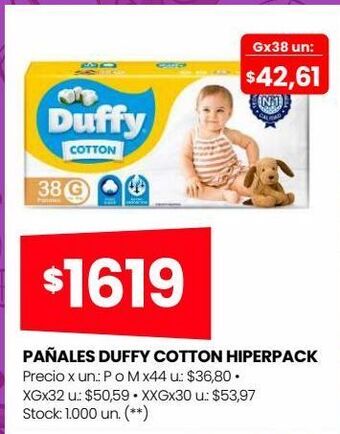Changomas Pañales duffy oferta