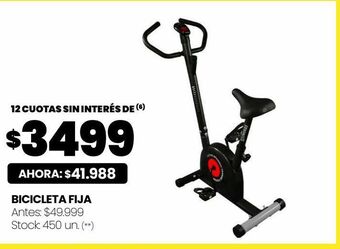 Changomas Bicicleta fija oferta