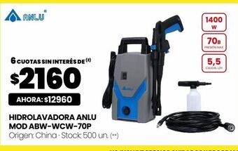 Changomas Hidrolavadora anlu oferta