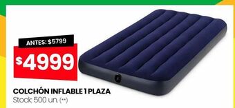Changomas Colchón inflable 1 plaza oferta