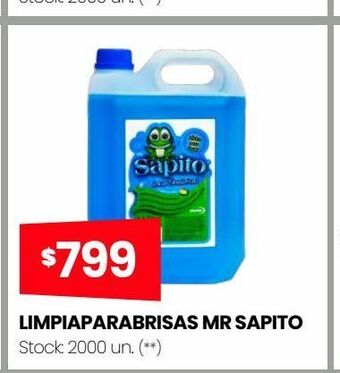 Changomas Limpiaparabrisas mr sapito oferta