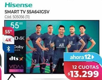 Naldo Lombardi Hisense smart tv 55a641gsv oferta