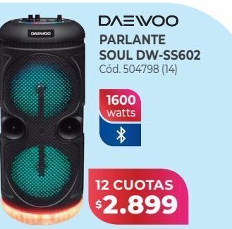 Naldo Lombardi Daewoo parlante soul dw-ss602 oferta