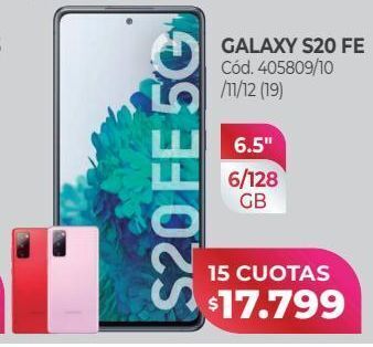 Naldo Lombardi Samsung galaxy s20 fe oferta