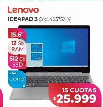 Naldo Lombardi Lenovo ideapad 3 oferta