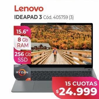 Naldo Lombardi Lenovo ideapad 3 oferta
