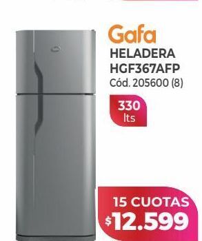 Naldo Lombardi Gafa heladera hgf367afp oferta