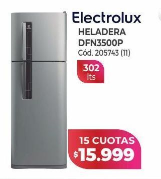 Naldo Lombardi Electrolux heladera dfn3500p oferta