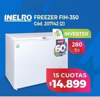 Naldo Lombardi Inelro freezer fih-350 oferta