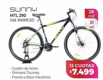 Naldo Lombardi Sunny mtl 290 oferta