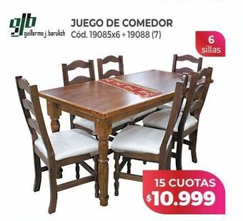 Naldo Lombardi Juego de comedor oferta