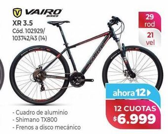 Naldo Lombardi Vairo xr 3.5 oferta