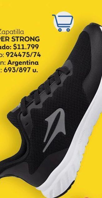 Coppel Zapatillas topper strong pace iii hombre oferta
