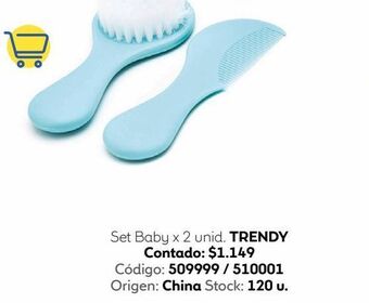 Coppel Set baby x 2 unid. trendy oferta