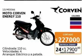 Cetrogar Motos corven oferta