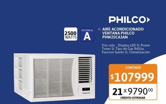 Cetrogar Aire acondicionado philco oferta
