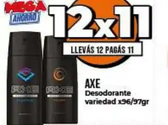 Supermayorista Vital Axe Desodorante variedad x 96/97gr oferta