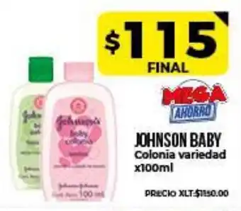 Supermayorista Vital Johnson Baby Colonia variedad x 100ml oferta