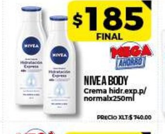 Supermayorista Vital Nivea Body Crema oferta