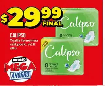 Supermayorista Vital Calipso Toalla femenina oferta