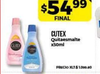 Supermayorista Vital Cutex Quitaesmalte x 50ml oferta