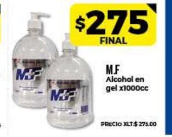 Supermayorista Vital M.F Alcohol en gel x 1000cc oferta